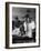 Hempstead High School Seniors Happily Helping Each Other with Graduation Gowns Before Commencement-Gordon Parks-Framed Photographic Print