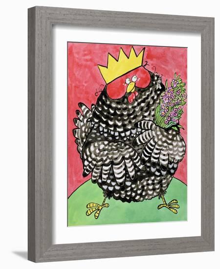 Hen, 1998-Maylee Christie-Framed Giclee Print