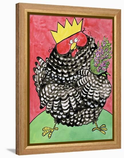 Hen, 1998-Maylee Christie-Framed Premier Image Canvas