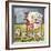 Hen and Chicks after Storm-Tim Nyberg-Framed Giclee Print