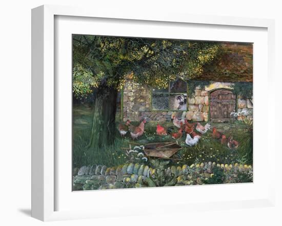 Hen House, 1988-Lisa Graa Jensen-Framed Giclee Print