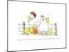 Hen Mom-Jennifer Zsolt-Mounted Giclee Print