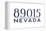 Henderson, Nevada - 89015 Zip Code (Blue)-Lantern Press-Framed Stretched Canvas