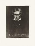 Beethoven-Hendrich Rumpf-Mounted Art Print