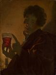 Boy with a Wineglass, 1623 (Oil on Canvas)-Hendrick Ter Brugghen-Giclee Print