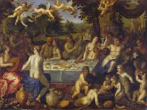 The Banquet of the Gods-Hendrick Van Balen-Mounted Giclee Print