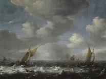 The Spanish Armada Defeated in the English Channel in July 1588-Hendrick van de Sande Bakhuyzen-Giclee Print
