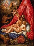 Eve Tempting Adam, the Creation of Eve and the Expulsion from Paradise Beyond-Hendrik De Clerck-Giclee Print