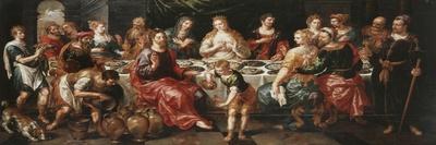 Mars and Venus Surprised by Apollo, C.1615-Hendrik De Clerck-Framed Giclee Print