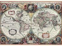 Nova Totius Terrarum Orbis Geographica ac Hydrographica Tabula, c1641-Hendrik Hondius-Premium Giclee Print
