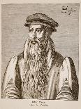 John Knox, from 'Effigies' by Jacobus Verheiden, 1602-Hendrik I Hondius-Framed Giclee Print