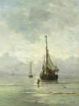 A Seascape at Sunset-Hendrik Willem Mesdag-Giclee Print