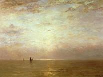 Return of the Fleet at Sunset-Hendrik William Mesdag-Framed Art Print