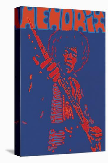 Hendrix-Peter Marsh-Framed Stretched Canvas