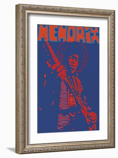 Hendrix-Peter Marsh-Framed Giclee Print