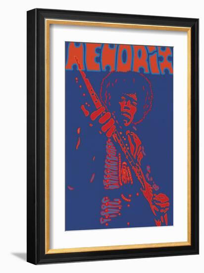 Hendrix-Peter Marsh-Framed Giclee Print