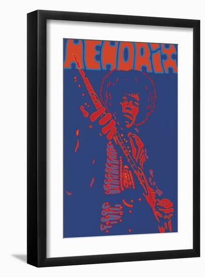 Hendrix-Peter Marsh-Framed Giclee Print