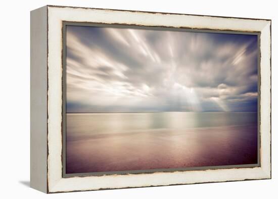 Hengistbury Head Rays I-Andy Bell-Framed Premier Image Canvas