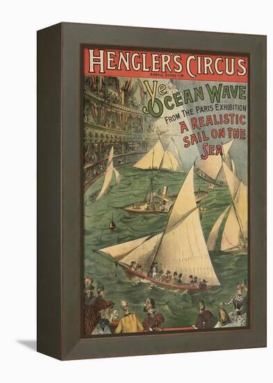 Hengler's Circus-null-Framed Premier Image Canvas