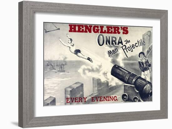 Hengler's Grand Cirque-Henry Evanion-Framed Giclee Print