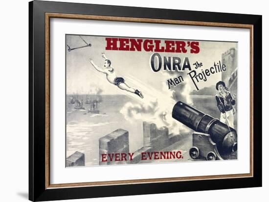 Hengler's Grand Cirque-Henry Evanion-Framed Giclee Print