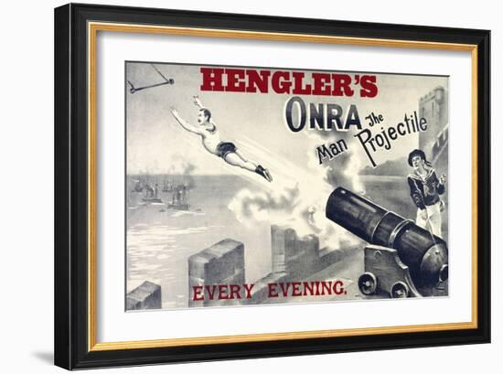 Hengler's Grand Cirque-Henry Evanion-Framed Giclee Print