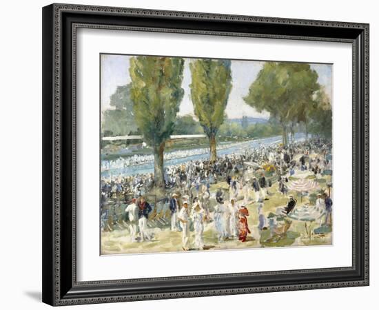 Henley, 1934-Sir John Lavery-Framed Giclee Print