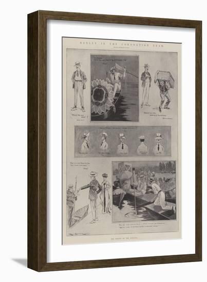 Henley in the Coronation Year-Ralph Cleaver-Framed Giclee Print