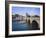 Henley on Thames, Bridge and River Boat, Oxfordshire, England-Roy Rainford-Framed Photographic Print