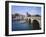 Henley on Thames, Bridge and River Boat, Oxfordshire, England-Roy Rainford-Framed Photographic Print