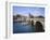 Henley on Thames, Bridge and River Boat, Oxfordshire, England-Roy Rainford-Framed Photographic Print