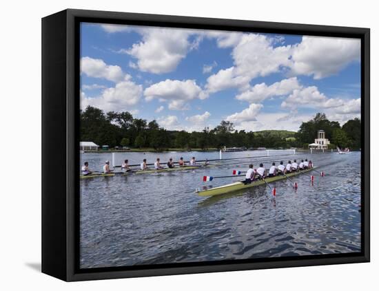 Henley Regatta, Henley-On-Thames, Oxfordshire, England, United Kingdom-Charles Bowman-Framed Premier Image Canvas