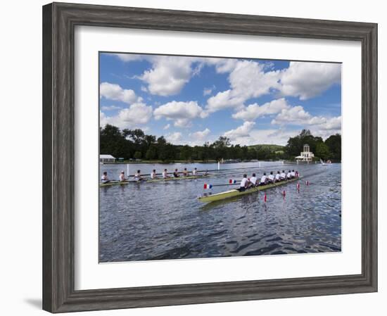 Henley Regatta, Henley-On-Thames, Oxfordshire, England, United Kingdom-Charles Bowman-Framed Photographic Print