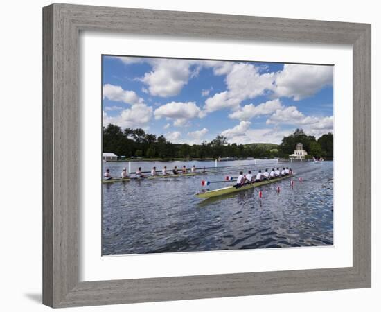 Henley Regatta, Henley-On-Thames, Oxfordshire, England, United Kingdom-Charles Bowman-Framed Photographic Print