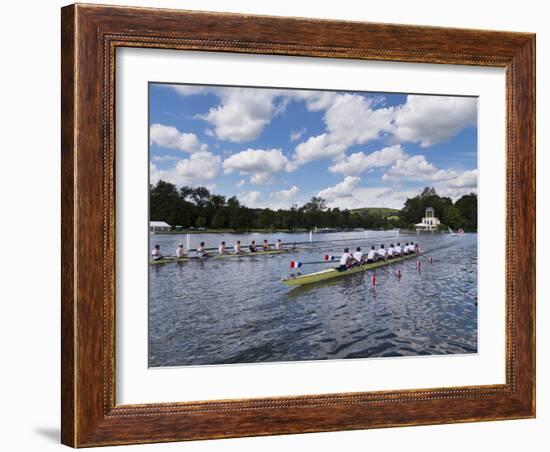 Henley Regatta, Henley-On-Thames, Oxfordshire, England, United Kingdom-Charles Bowman-Framed Photographic Print