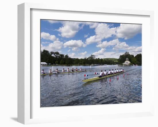 Henley Regatta, Henley-On-Thames, Oxfordshire, England, United Kingdom-Charles Bowman-Framed Photographic Print