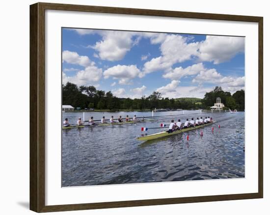 Henley Regatta, Henley-On-Thames, Oxfordshire, England, United Kingdom-Charles Bowman-Framed Photographic Print