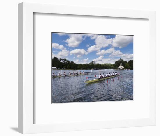 Henley Regatta, Henley-On-Thames, Oxfordshire, England, United Kingdom-Charles Bowman-Framed Photographic Print