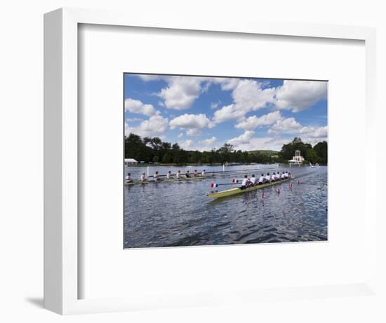 Henley Regatta, Henley-On-Thames, Oxfordshire, England, United Kingdom-Charles Bowman-Framed Photographic Print