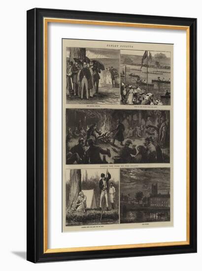 Henley Regatta-Joseph Nash-Framed Giclee Print