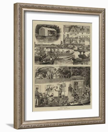 Henley Regatta-William Ralston-Framed Giclee Print