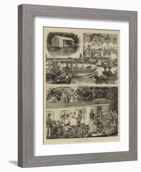 Henley Regatta-William Ralston-Framed Giclee Print