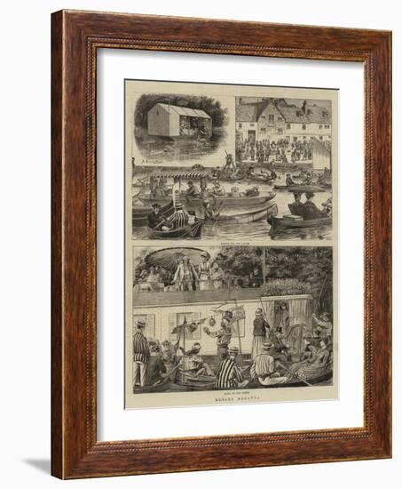 Henley Regatta-William Ralston-Framed Giclee Print