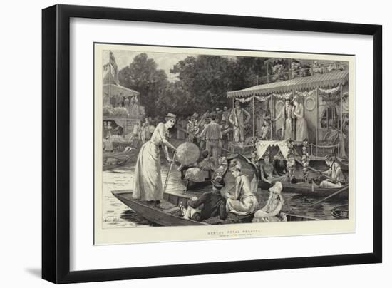 Henley Royal Regatta-Arthur Hopkins-Framed Giclee Print