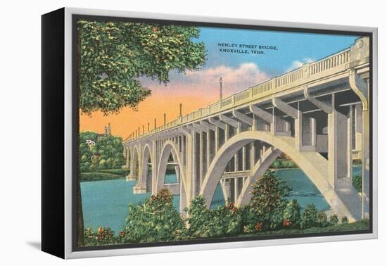 Henley Street Bridge, Knoxville-null-Framed Stretched Canvas