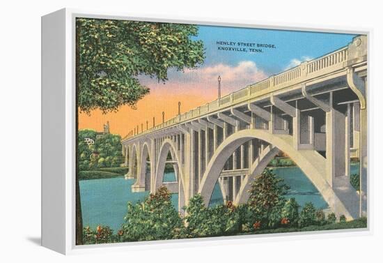 Henley Street Bridge, Knoxville-null-Framed Stretched Canvas