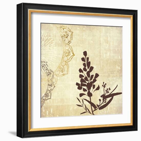 Henna Highlights 2-Louis Duncan-He-Framed Art Print