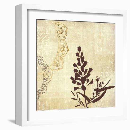 Henna Highlights 2-Louis Duncan-He-Framed Art Print