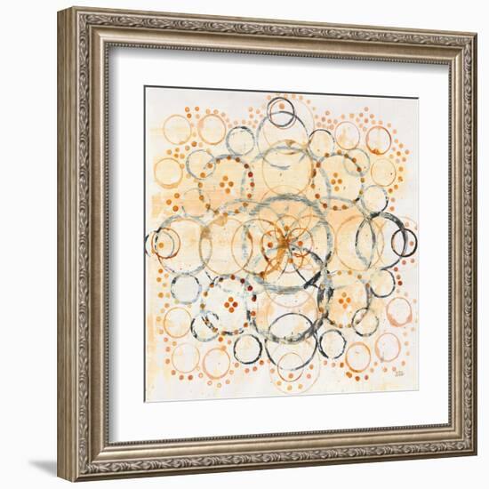 Henna Mandala II Crop-Melissa Averinos-Framed Art Print