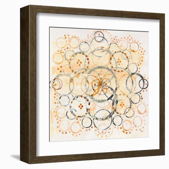 Henna Mandala II Crop-Melissa Averinos-Framed Art Print